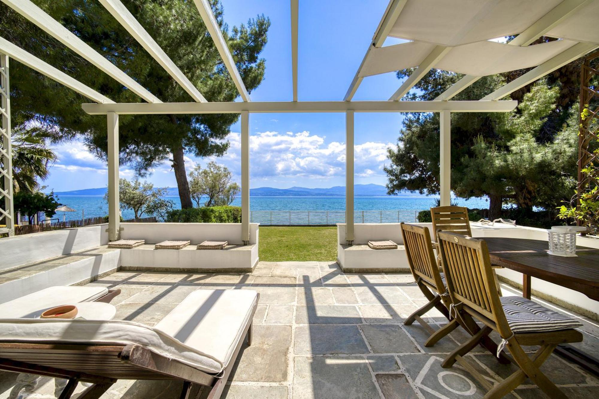Marvelous Beach House Erétria Exterior foto