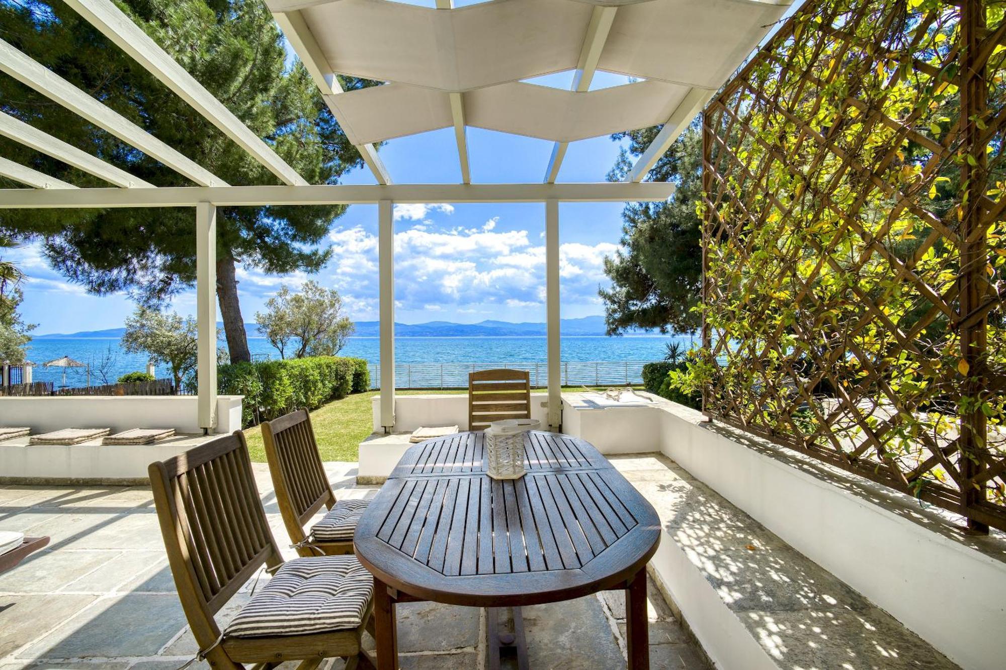 Marvelous Beach House Erétria Exterior foto